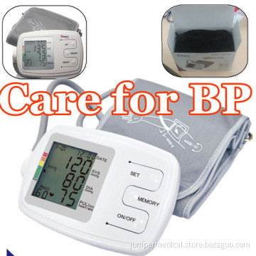Arm Type Blood Pressure Monitors Electronic Sphygmomanometer with Battery (JPD-900A)